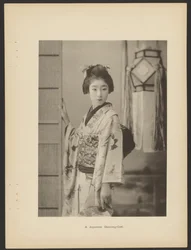 Una bailarina japonesa