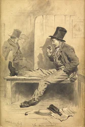 En Vino Veritas, 1855