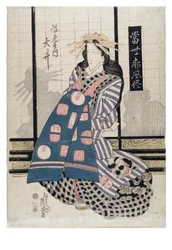 Cortesana, Periodo Edo posterior a 1818