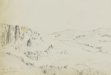Mar de Tiberíadesde la carretera de Jafed