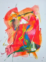 Expresionismo abstracto vibrante