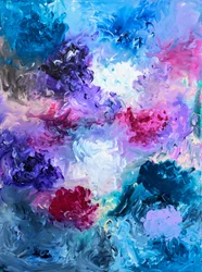 Remolinos abstractos llenos de color