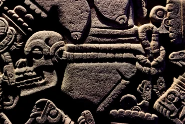 América; arqueología; México; Templo Mayor; Templo Mayor de los Aztecas; Coyolxauqui, 2010 (foto)