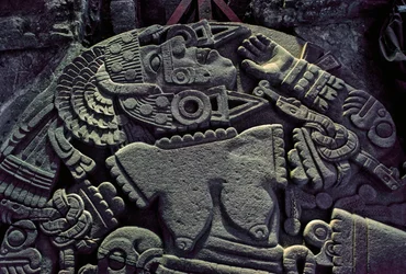América; arqueología; México; Templo Mayor; Templo Mayor de los Aztecas; Coyolxauqui, 2010 (foto)