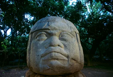 Olmeca; México; Culturas antiguas; Américas; Arqueología; artefacto; La Venta; Cabeza olmeca
