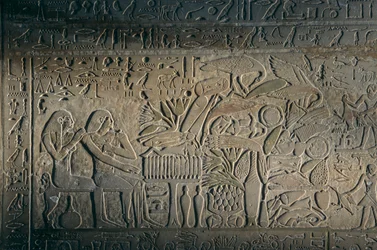 Relieve de Abydos, artefacto; Egipto, 2005 (foto)