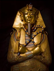 Sarcófago del Rey Tut, MM7864, Rey Tutankamón, Egipto, Museo Egipcio, Oro, Sarc..., 2009 (foto)