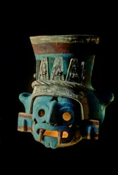 Tenochtitlan, Templo Mayor, Azteca, México, Ciudad de México, Templo Mayor de los Aztecas, T..., 2010 (foto)