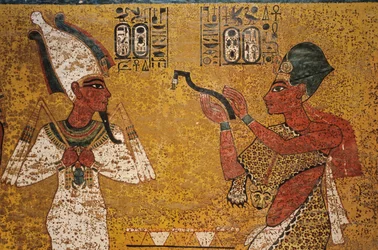 Muro de la Tumba; Norte; Aye; Apertura de la Boca, KV 62, Tutankamón y la Edad de Oro de...