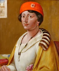 Turbante rojo