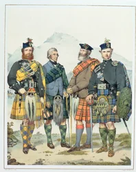 John MacLachlan, Hugh Grahame, James MacFarlane y Angus Colquhoun, cuatro de los 