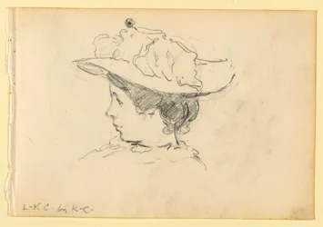 Retrato de Louise King Cox