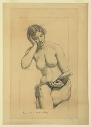 Romance - estudio de desnudos Abstracto/medio