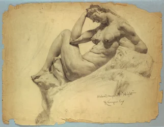 Estudio de la "Noche" de Miguel Ángel