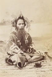 Hombre Ainu, c.1890s