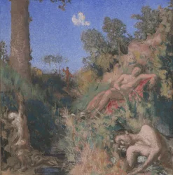 Bañistas, c.1903