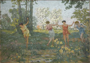 Eurídice mordida por una serpiente, 1913