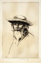 Cabeza de anciano