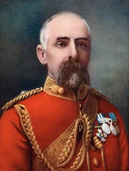 Coronel Henry Parke Airey, comandante del 1er Contingente de Bushmen, Fuerza de Campo Sudafricana