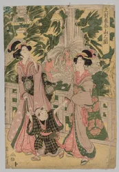Monte Haruna en la provincia de Kozuke