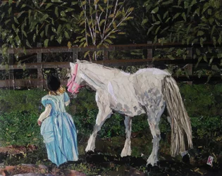 Vamos a pretender - La princesa y su caballo