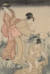 Catching Fireflies Beneath a Willow Tree (right)