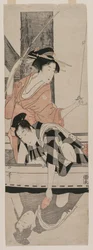 Pareja en un bote, c. 1799
