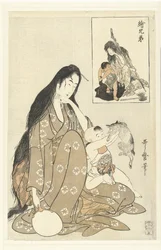 Kintoki y Yamauba Fotografías de hermanos (título de la serie) E kyodai (título de la serie sobre el objeto)