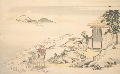 La luna llena en el momento de la cosecha de Imo, 8º mes, 1789