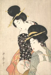 Dos mujeres, ca. 1790