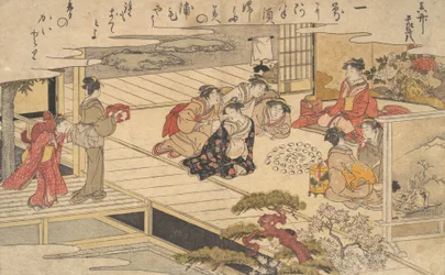 Mujeres jugando con conchas, 1790
