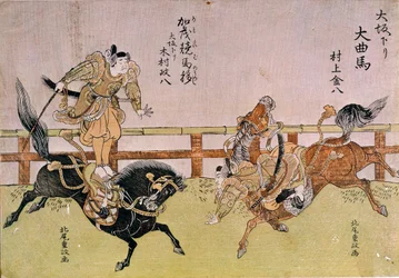 Voltigeurs de Osaka: proezas ecuestres