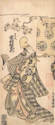 El actor Ichimura Uzaemon IX