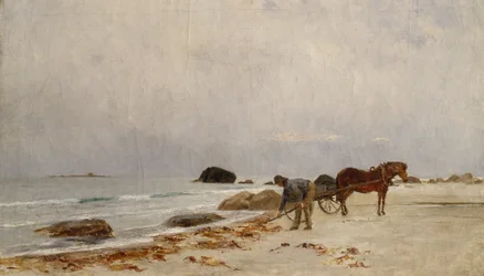 Conduciendo algas marinas (pintura)