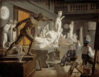 Escena de la Academia en Copenhague