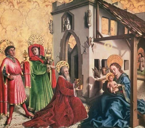 Adoración de los Magos, hacia 1444