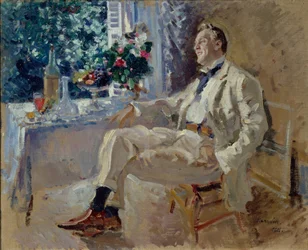 Retrato del cantante Feodor Ivanovich Chaliapin 1873-1938, 1911