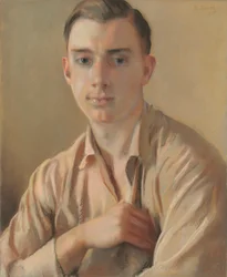 Retrato de Boris Snejkovsky