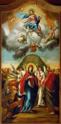 El Arcángel Gabriel (óleo sobre lienzo)
