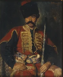 Un cosaco zaporogo, 1884