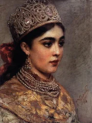 La mujer boyarda, 1890