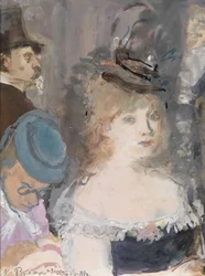 Ilustración para Boule de Suif de Guy de Maupassant