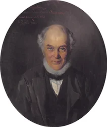 Retrato del padre del artista