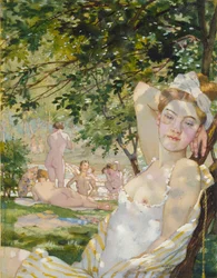 Bañistas al sol, 1930