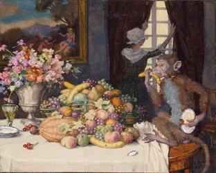 Mono codicioso, 1929