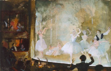 Ballet ruso, Campos Elíseos: Les Sylphides, 1932