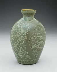 Jarrón con Dragón y Fénix, dinastía Goryeo