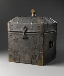 Caja para sello oficial, segunda mitad del siglo XVIII