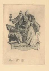 Ex libris es Sándor Turóczi Ex libris Sándor Turóczi (título sobre objeto)