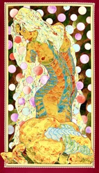 La diosa sirena dorada